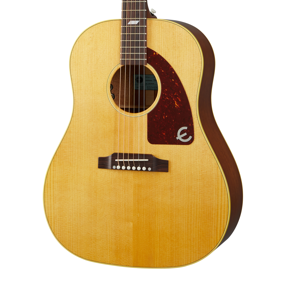 Epiphone USA Texan, Left-Handed, Antique Natural Acoustic Guitar Epiphone