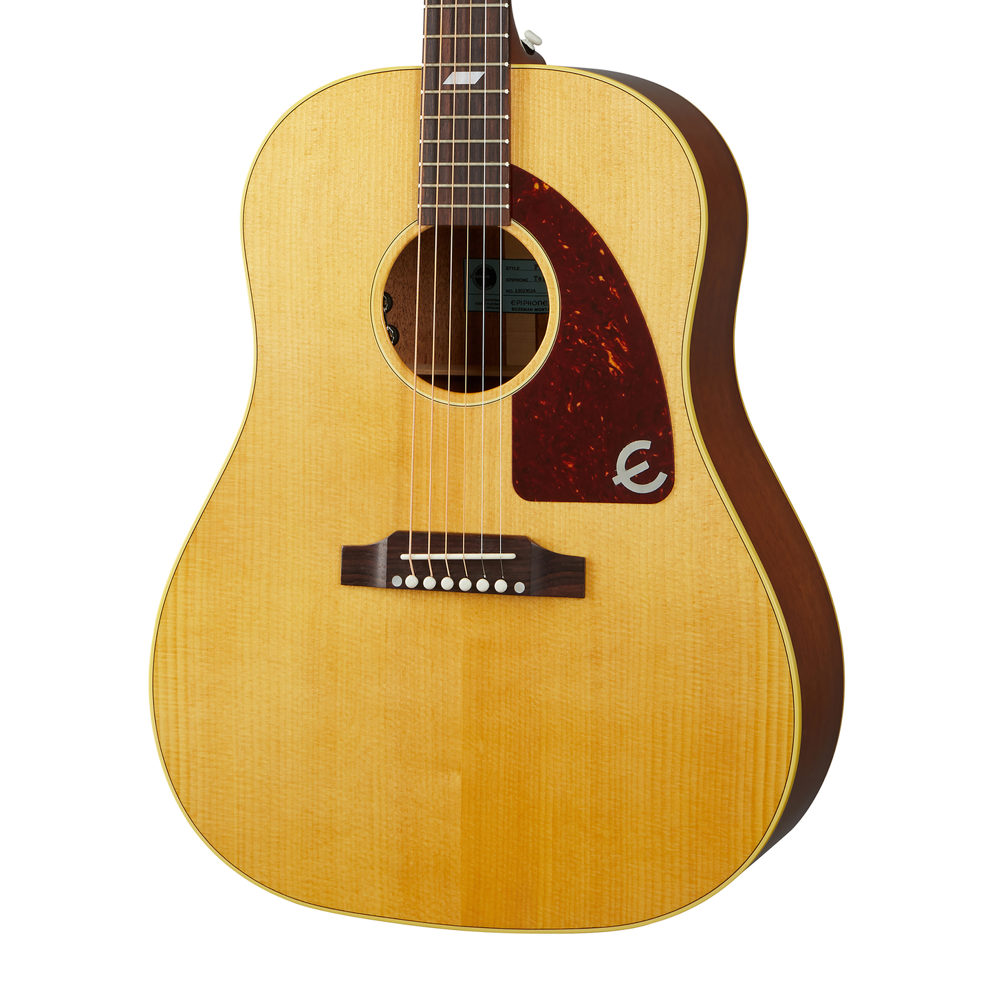 Epiphone USA Texan, Left-Handed, Antique Natural Acoustic Guitar Epiphone