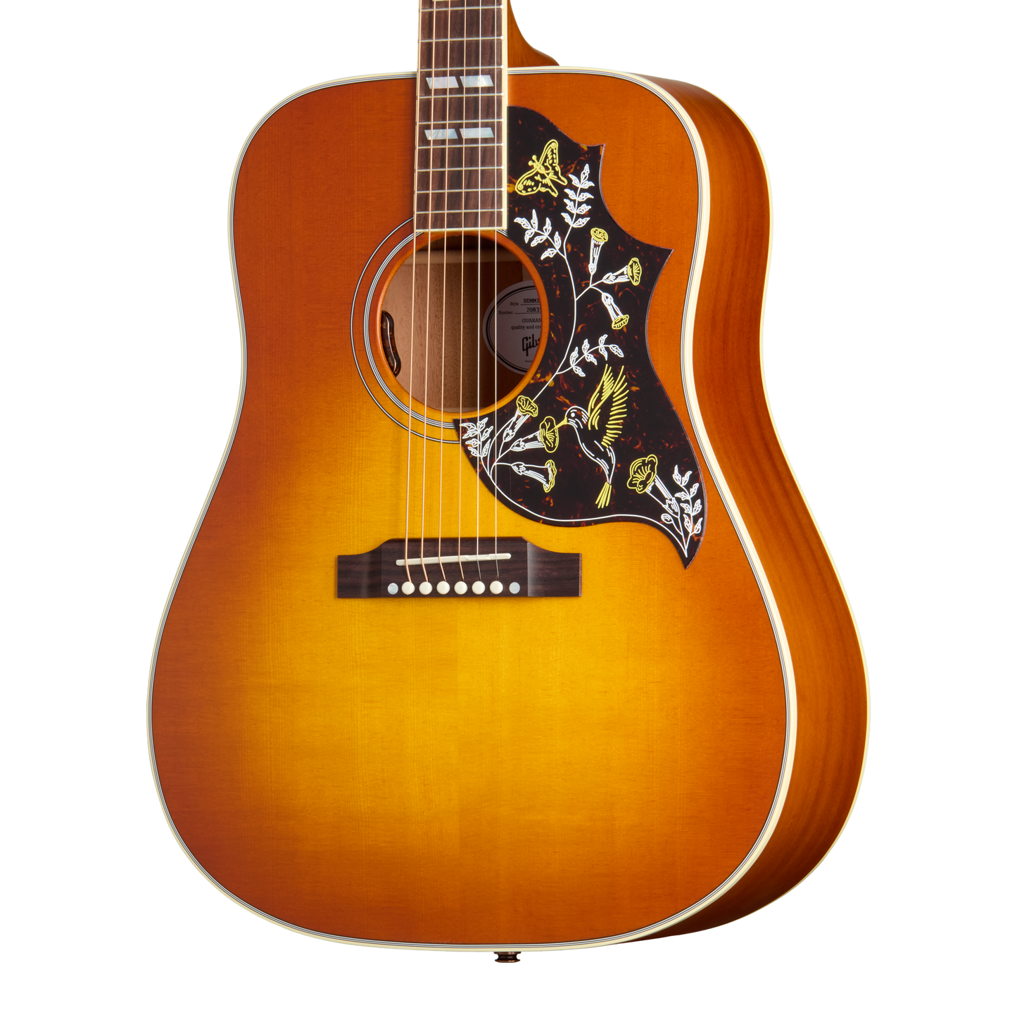 Gibson Hummingbird Standard Faded, Heritage Cherry Sunburst, Exclusive Acoustic Guitar Gibson