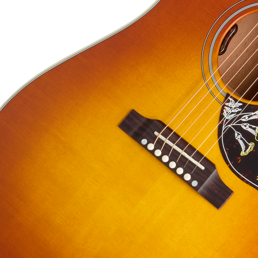 Gibson Hummingbird Standard Faded, Heritage Cherry Sunburst, Exclusive Acoustic Guitar Gibson