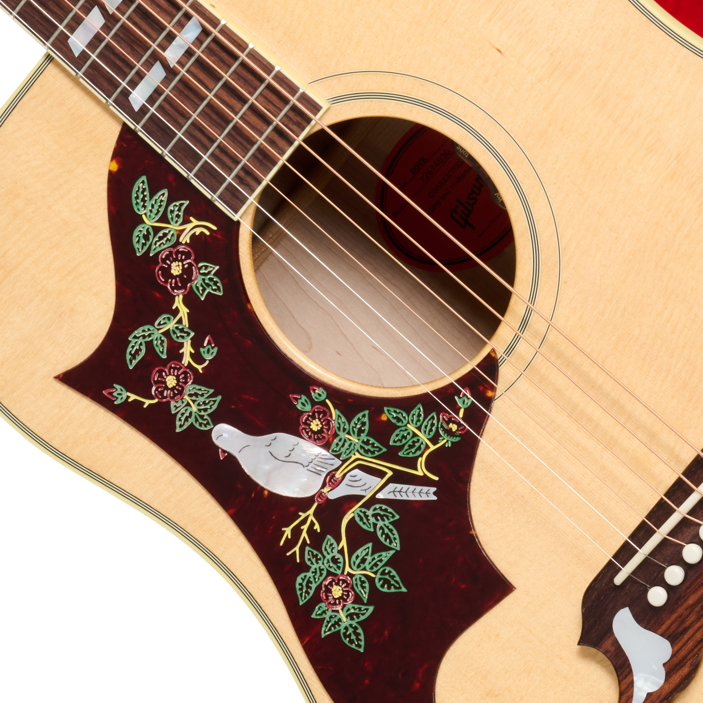 Gibson Dove Original, Left-Handed, Antique Natural Acoustic Guitar Gibson