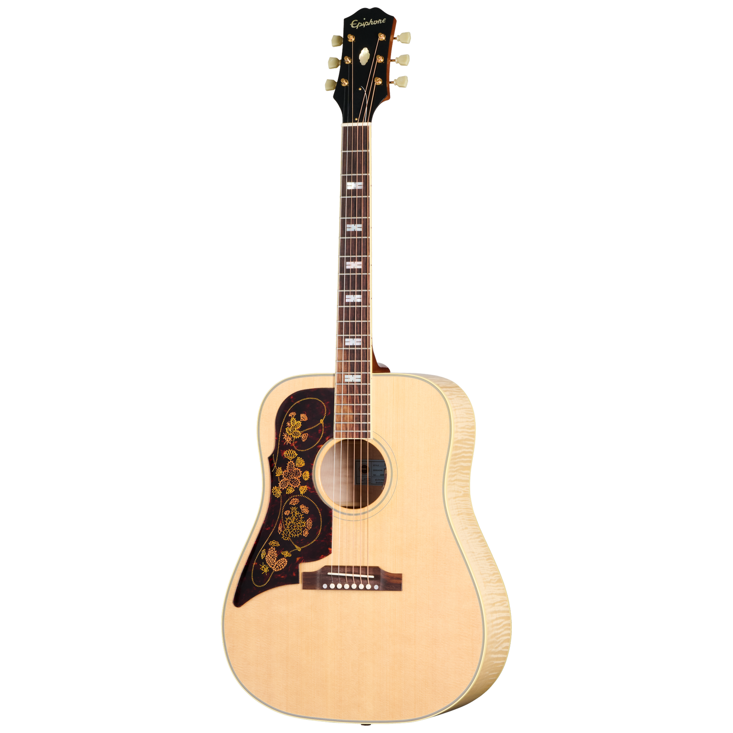 Epiphone USA Frontier, Left-Handed, Antique Natural Acoustic Guitar Epiphone