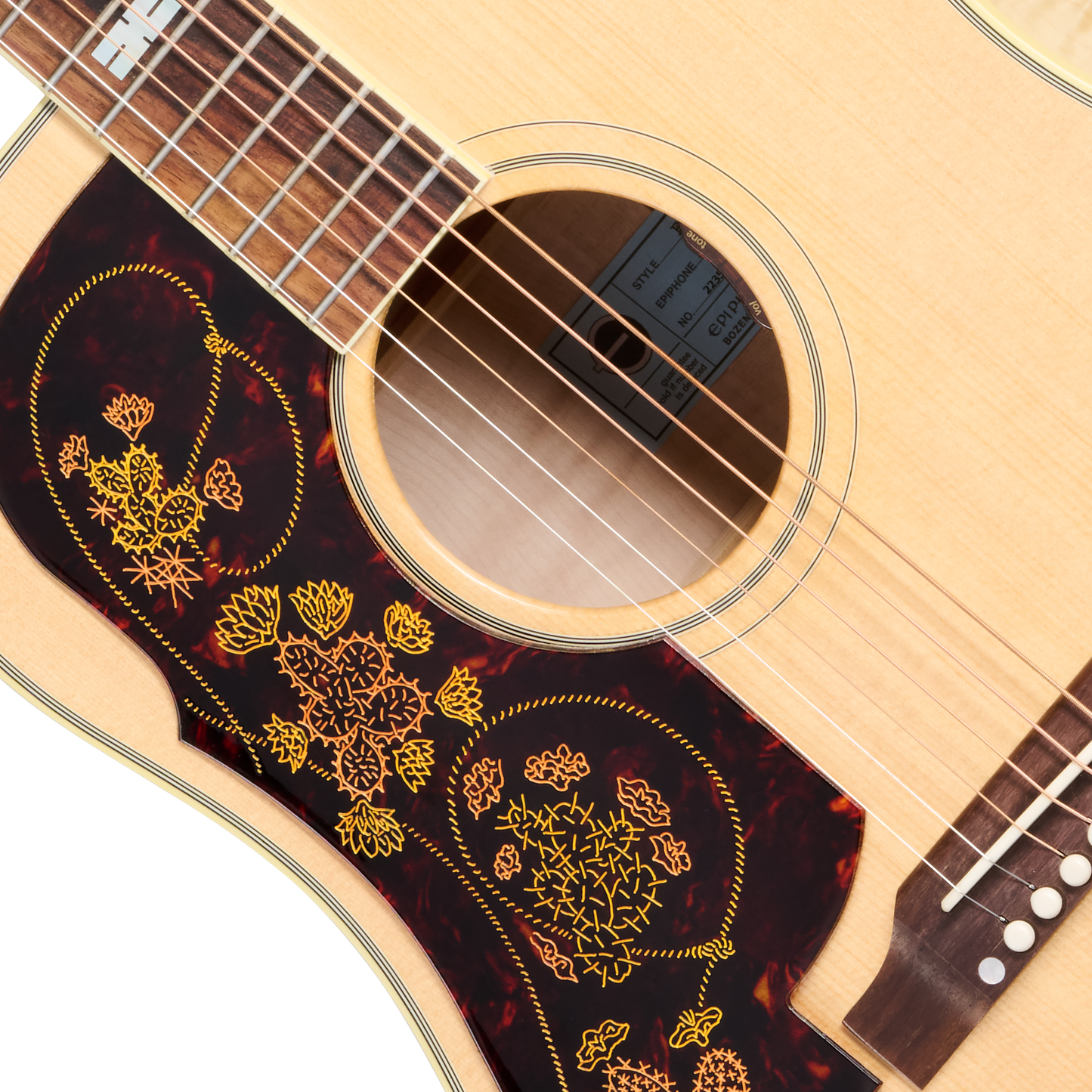 Epiphone USA Frontier, Left-Handed, Antique Natural Acoustic Guitar Epiphone