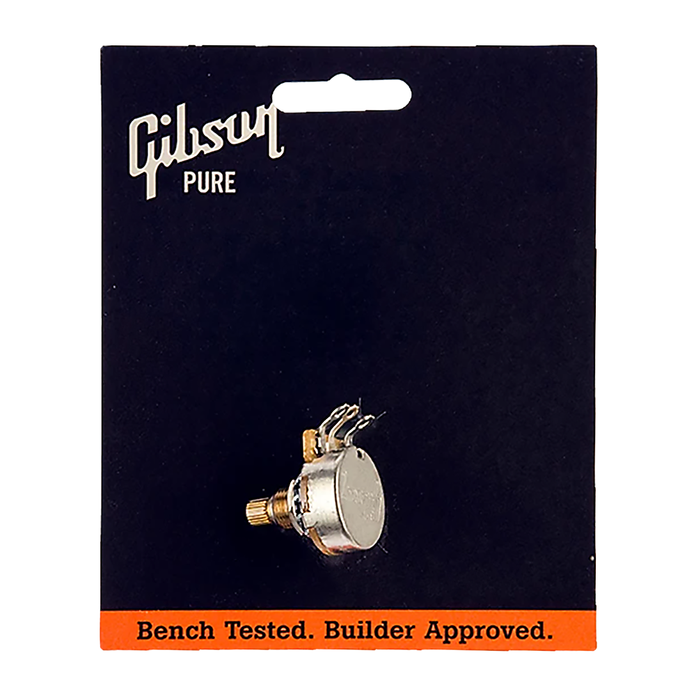 Gibson 300k Ohm Linear Taper Potentiometer, Short Shaft Potentiometer Gibson