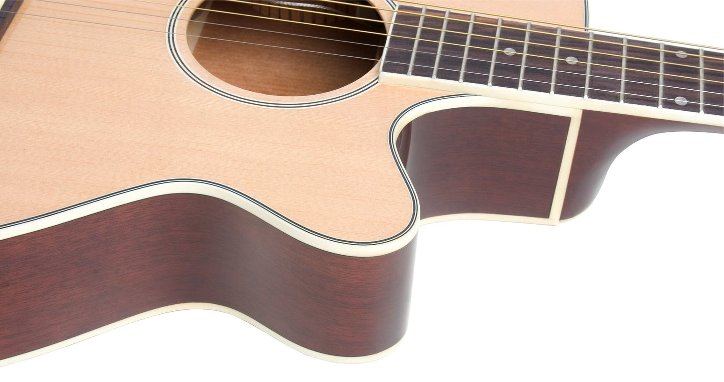 Epiphone PR-4E Acoustic Electric Player Pack 220V, Natural Player Pack Epiphone