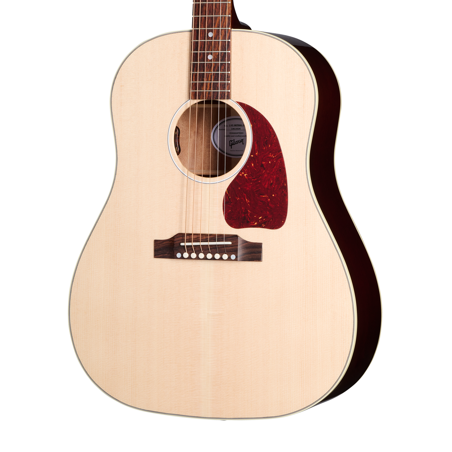 Gibson J-45 Standard, Antique Natural, Exclusive Acoustic Guitar Gibson