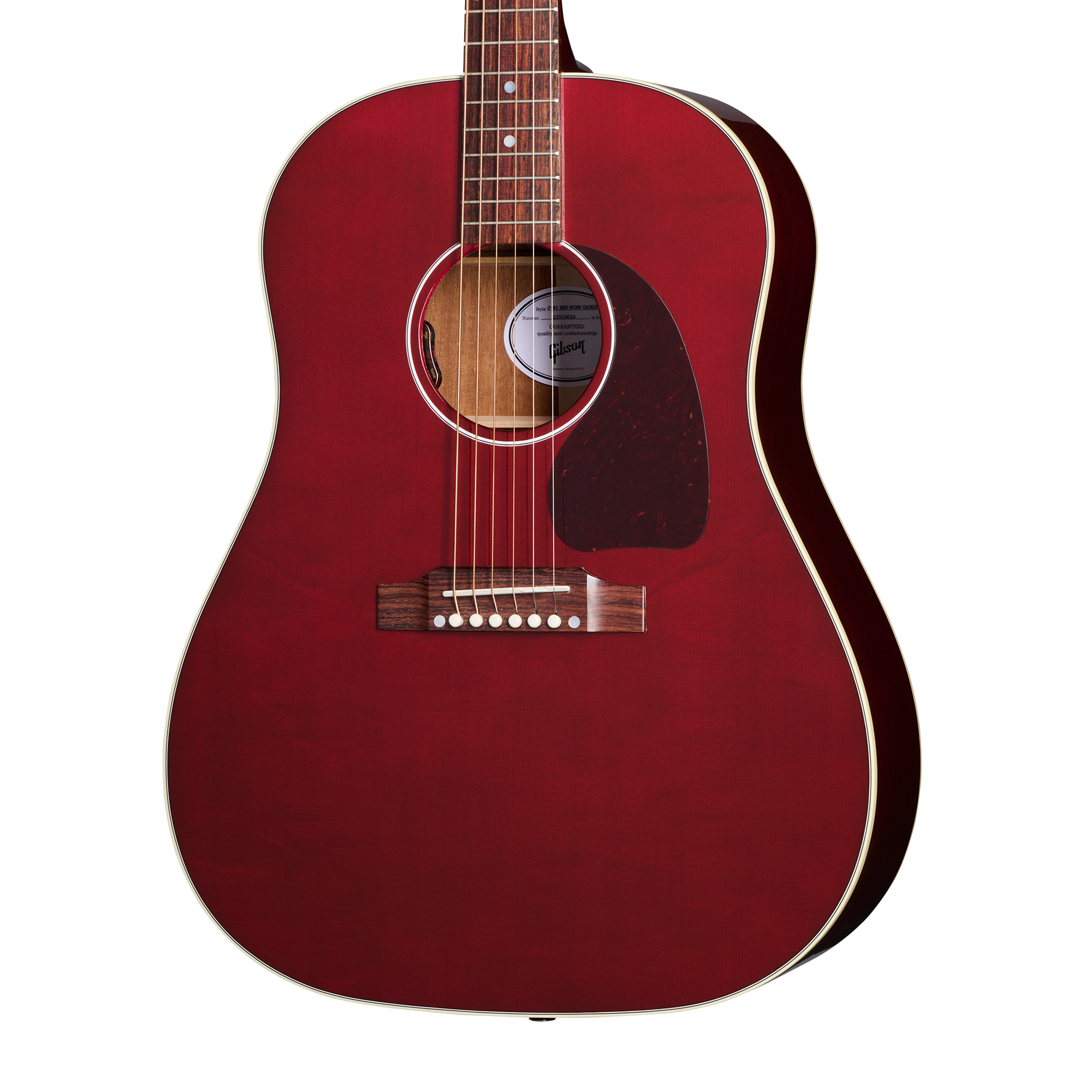 Gibson The World-Famous Workhorse, Now in Wine Red Gibson The World-Famous Workhorse, Now in Wine Red