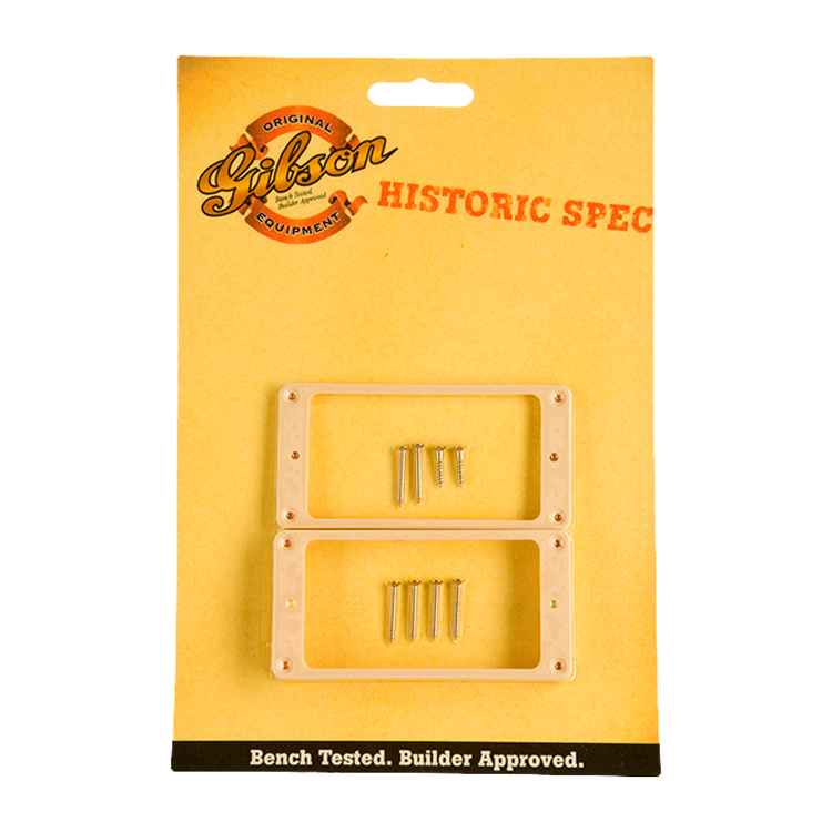 Gibson Historic Pickup Rings - 2 Pack, Cream Pickup Ring Gibson