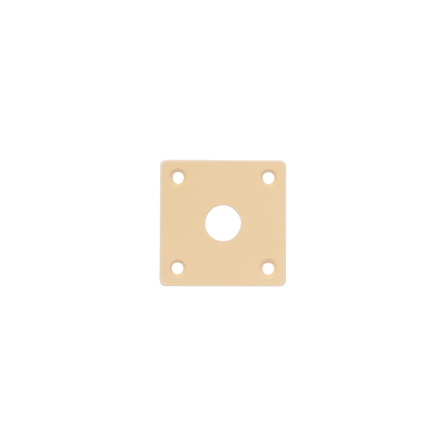Gibson Historic Reissue Plastic Jack Plate, Cream, Exclusive Jack Plate Gibson