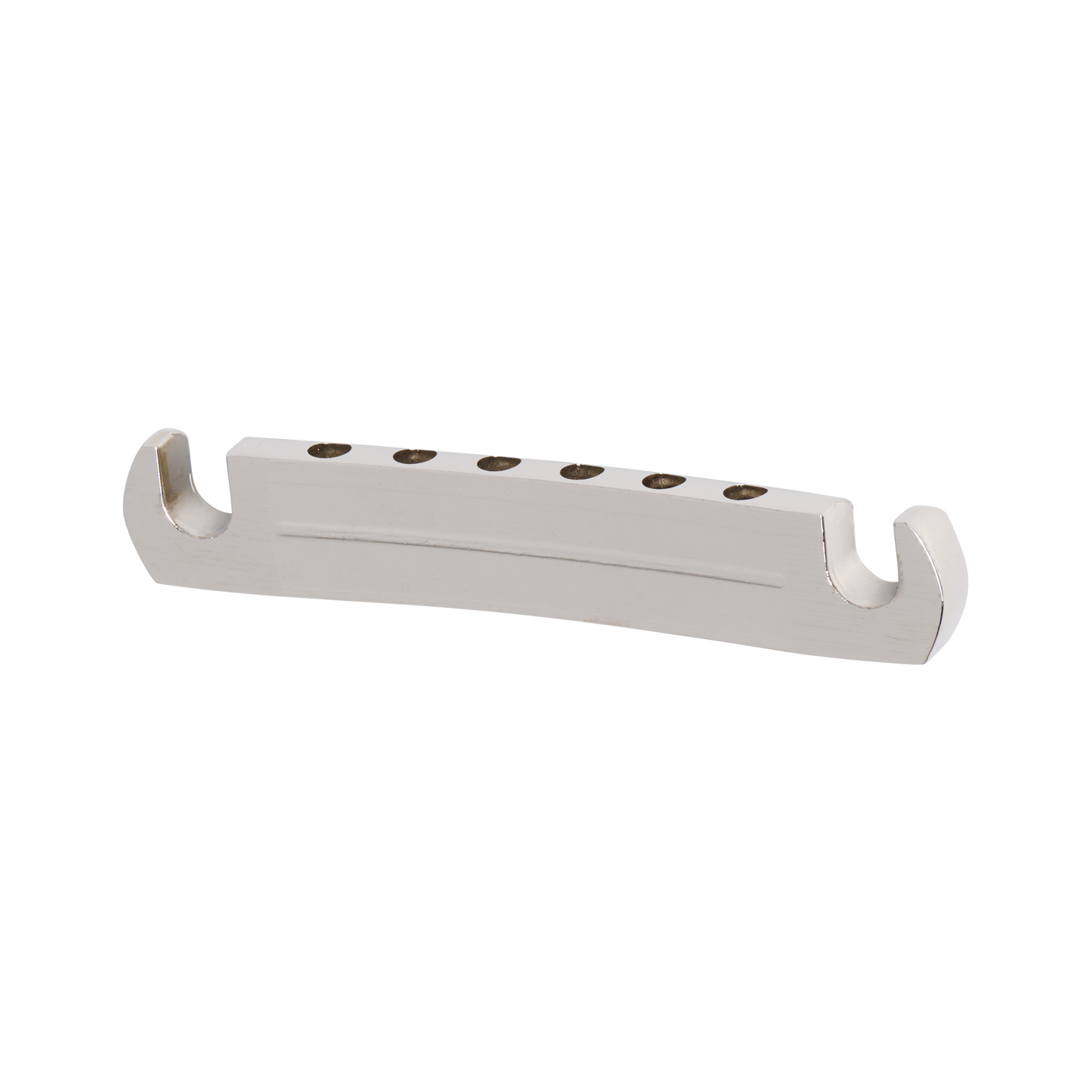 Gibson Historic Reissue Stop Bar Tailpiece With Studs & Inserts, Nickel, Exclusive Stop Bar Gibson