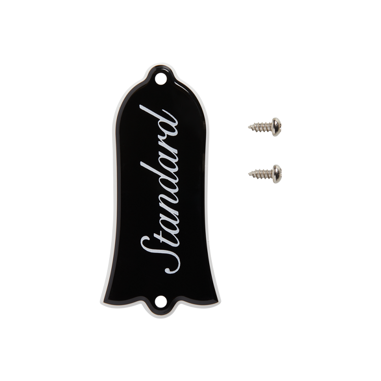 Gibson Truss Rod Cover, Standard, Black Truss Rod Cover Gibson