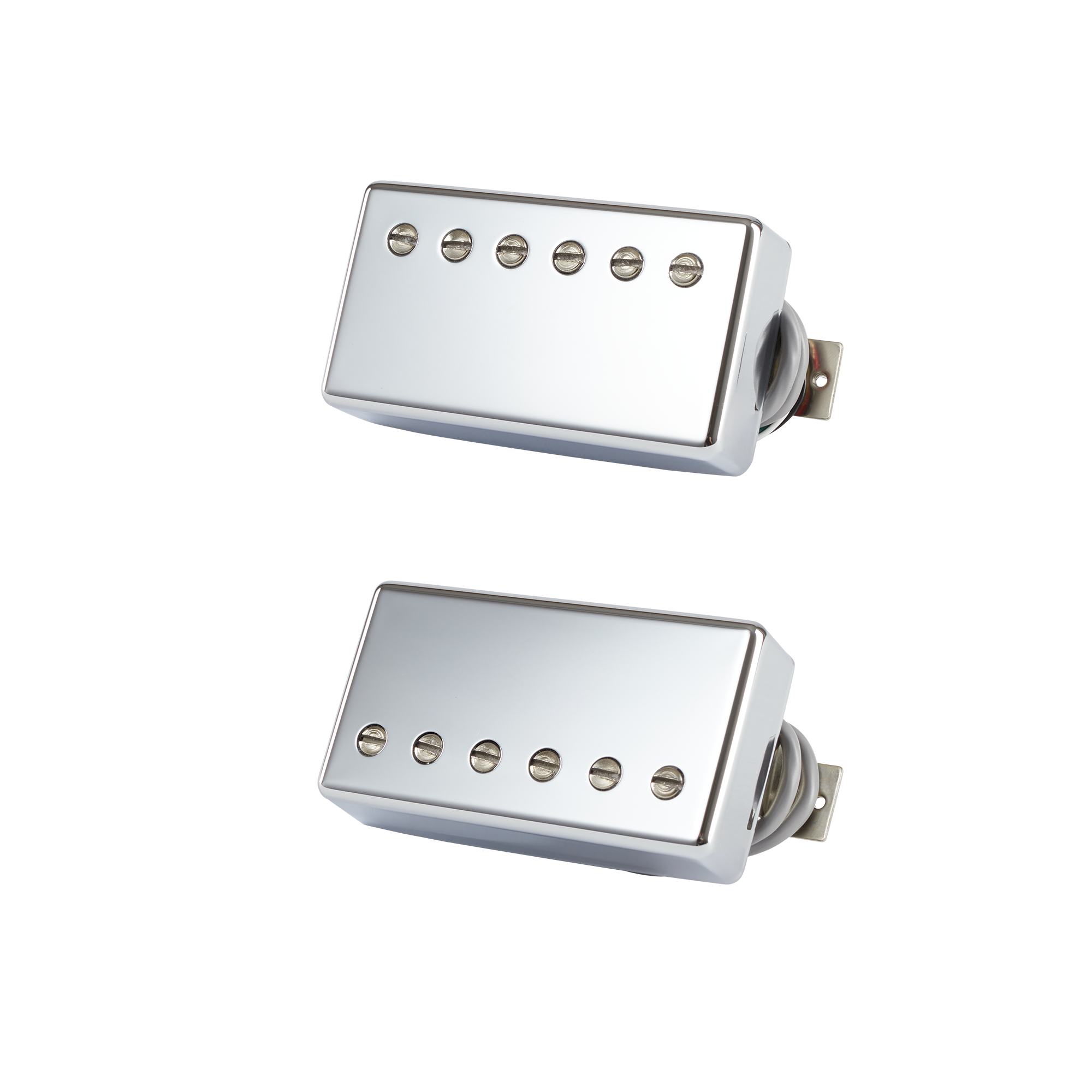 Gibson 490R/498T Pickup Set, Chrome Gibson 490R/498T Pickup Set, Chrome