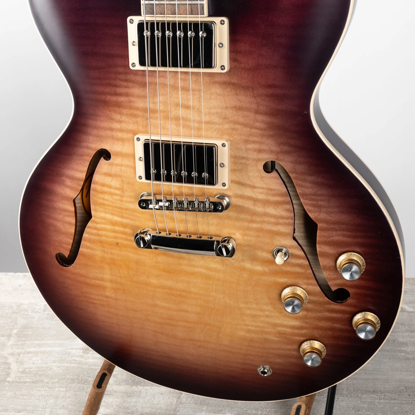 Gibson Mod™ Collection ES-335 Figured, Purple Satin Burst Electric Guitar Gibson Mod™ Collection