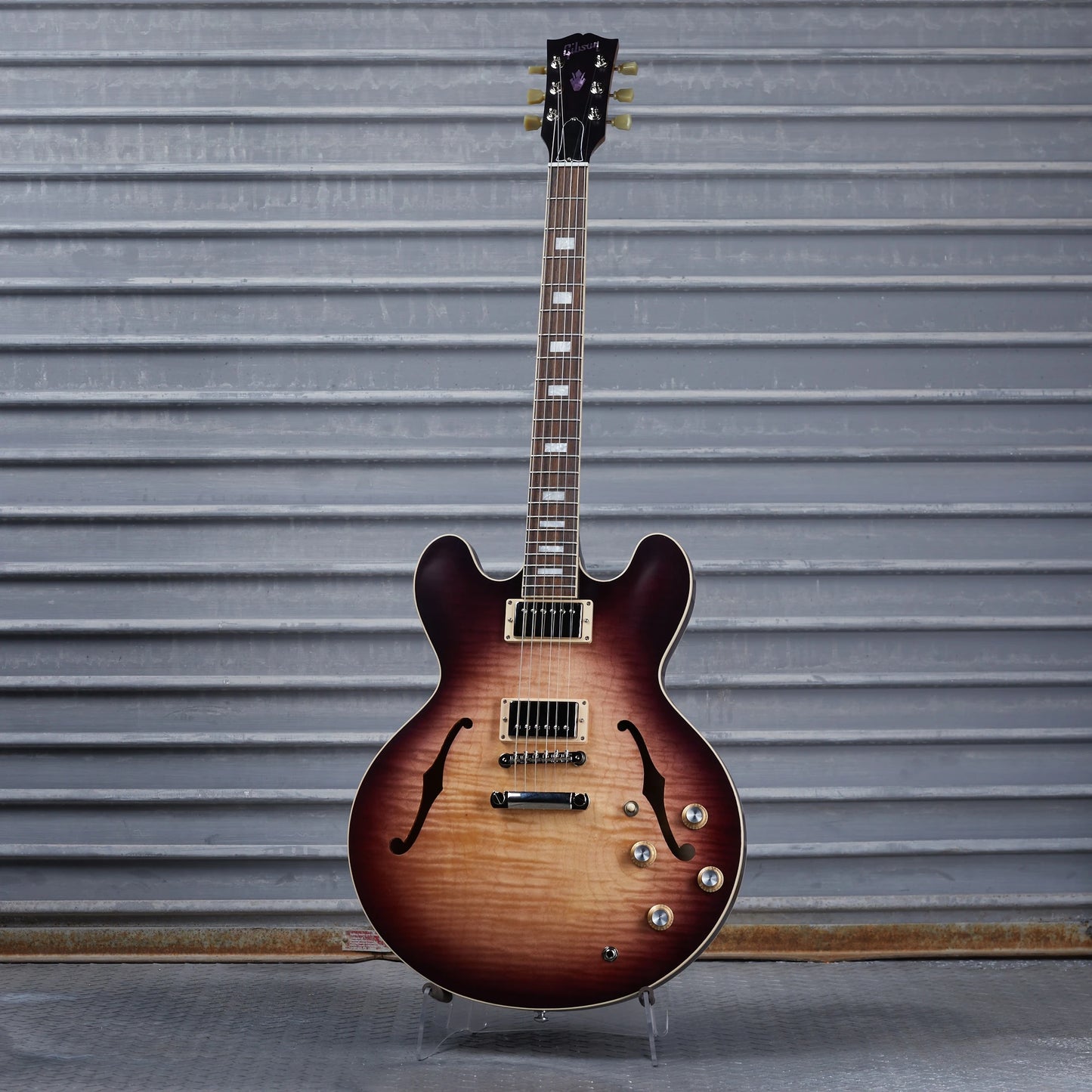 Gibson Mod™ Collection ES-335 Figured, Purple Satin Burst Electric Guitar Gibson Mod™ Collection