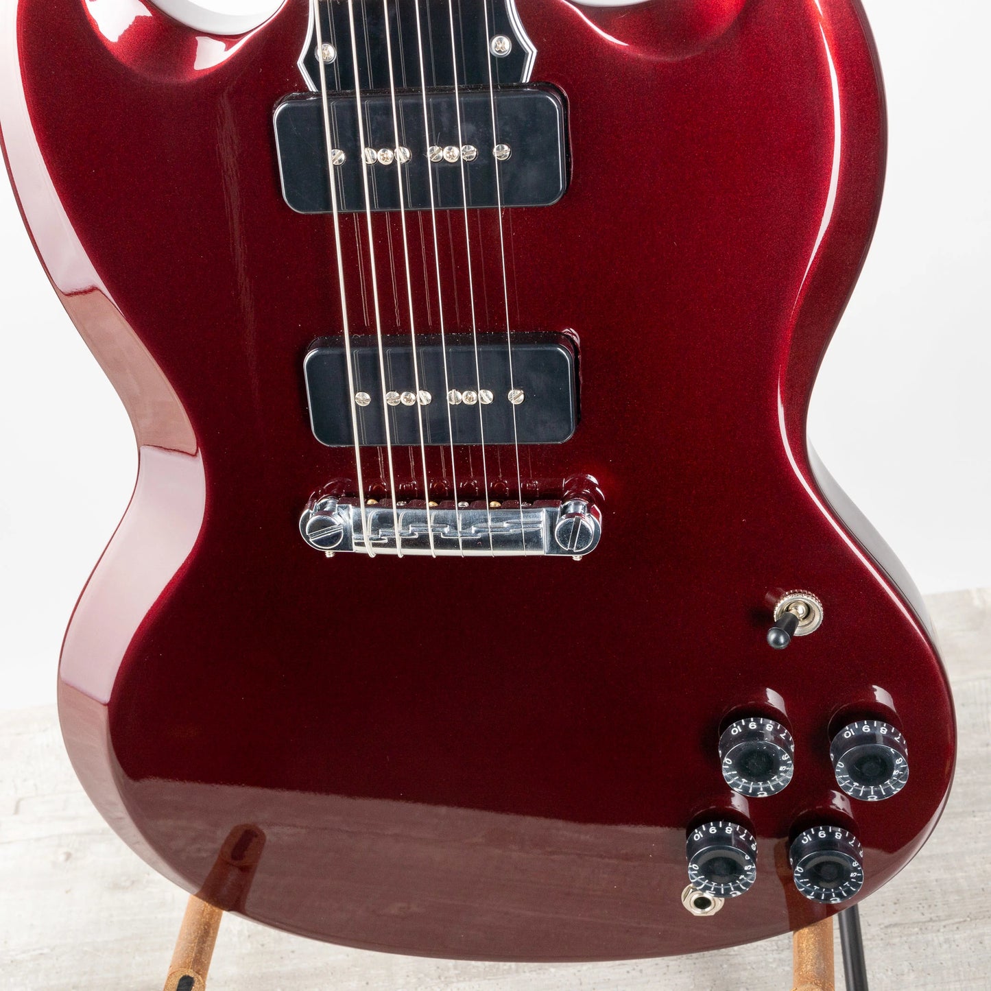 Gibson Mod™ Collection 1963 SG Special Reissue, Sparkle Plum Electric Guitar Gibson Mod™ Collection