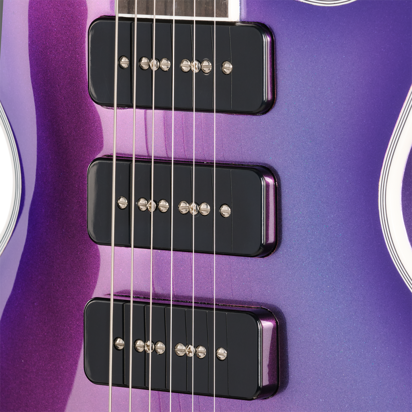 Gibson Mod™ Collection 1968 Les Paul Custom Reissue, Heliotrope Bloom Electric Guitar Gibson Mod™ Collection