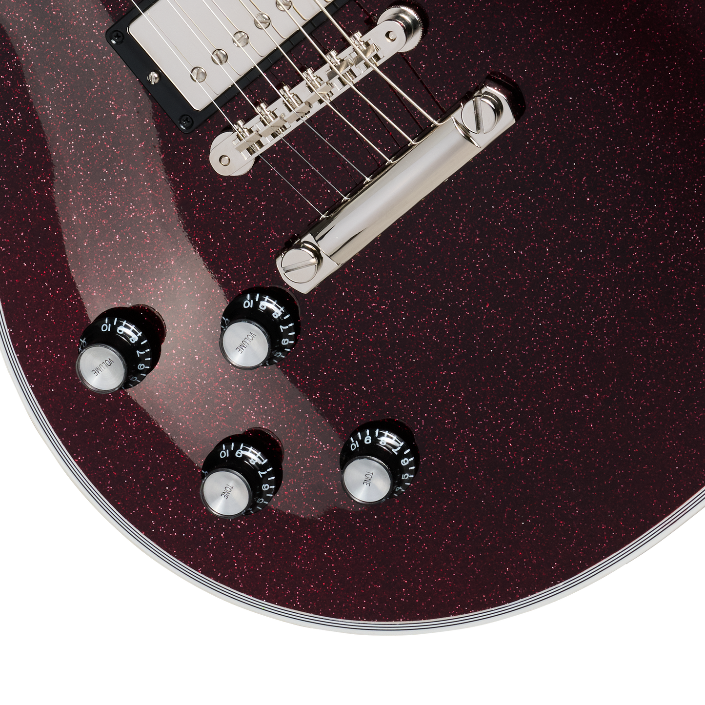 Gibson Mod™ Collection 1968 Les Paul Custom Reissue, Left-Handed, Sangria Sparkle Electric Guitar Gibson Mod™ Collection