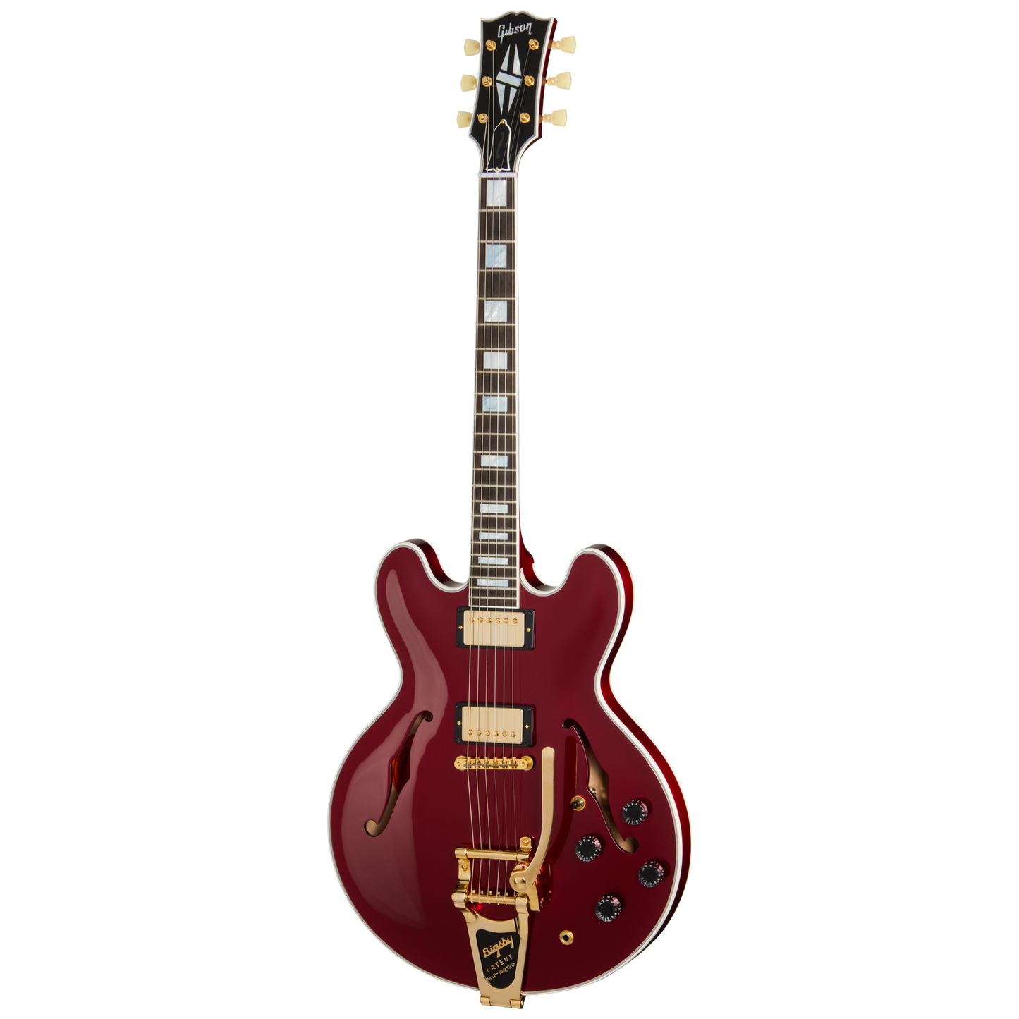 Gibson Mod™ Collection 1959 ES-355 Reissue, Cranberry Glimmer Electric Guitar Gibson Mod™ Collection