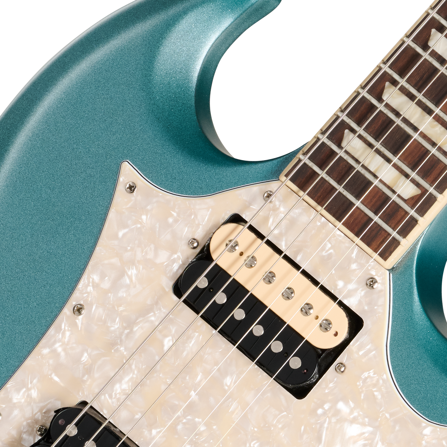 Gibson Mod Collection SG Standard, Space Invader Teal Electric Guitar Gibson Mod™ Collection