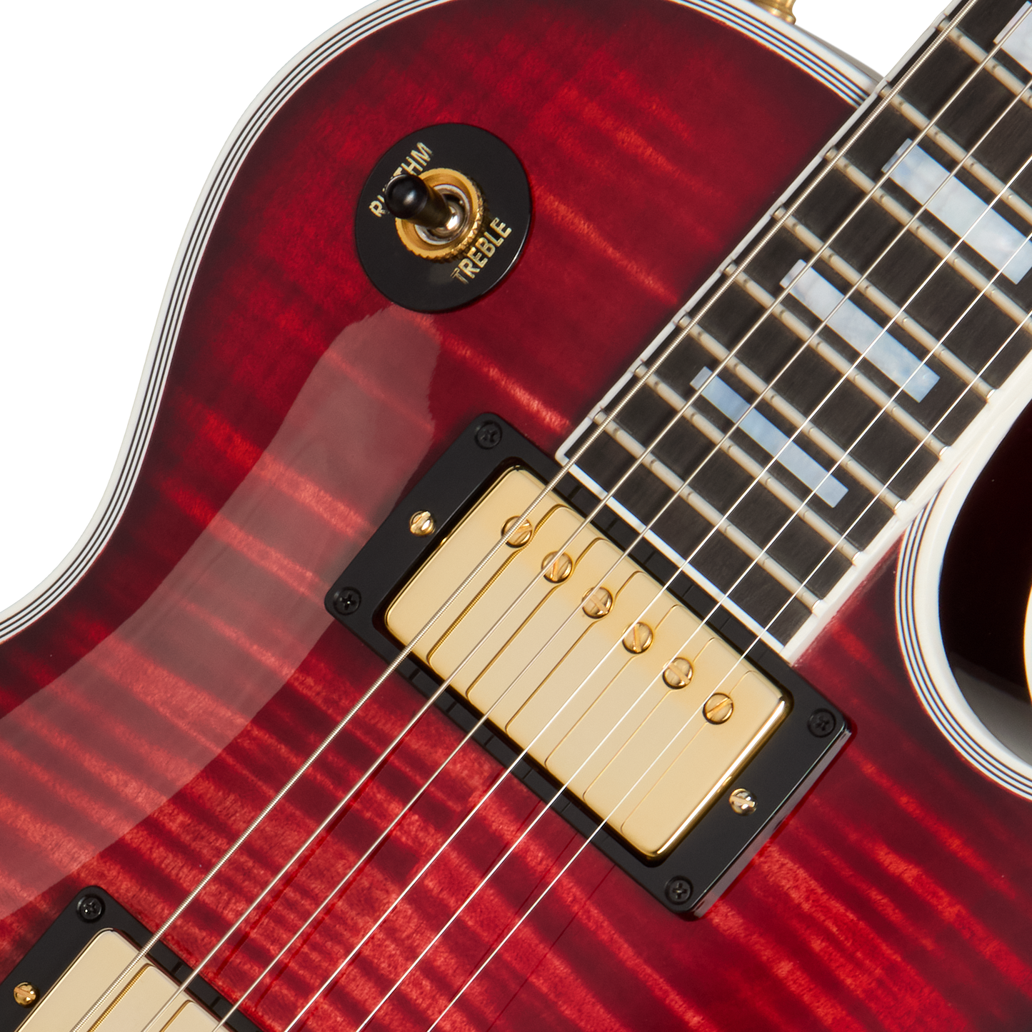 Gibson Mod™ Collection Les Paul Custom, Katchinatu's Ruby Electric Guitar Gibson Mod™ Collection