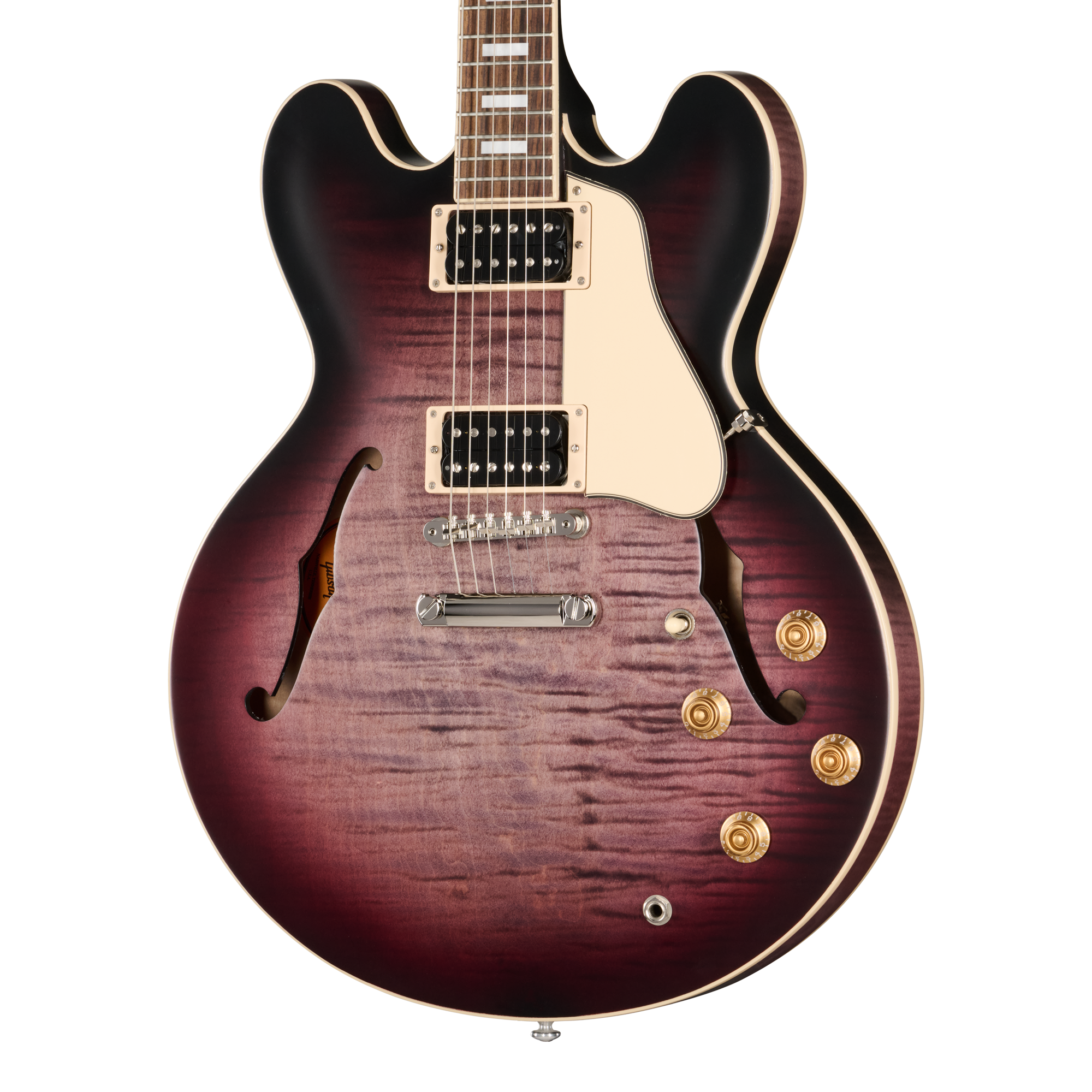 M*g様 Gibson ES335 TOP ボディ Gibson Mod™ Collection ES-335 Figured, Crimson Vignette