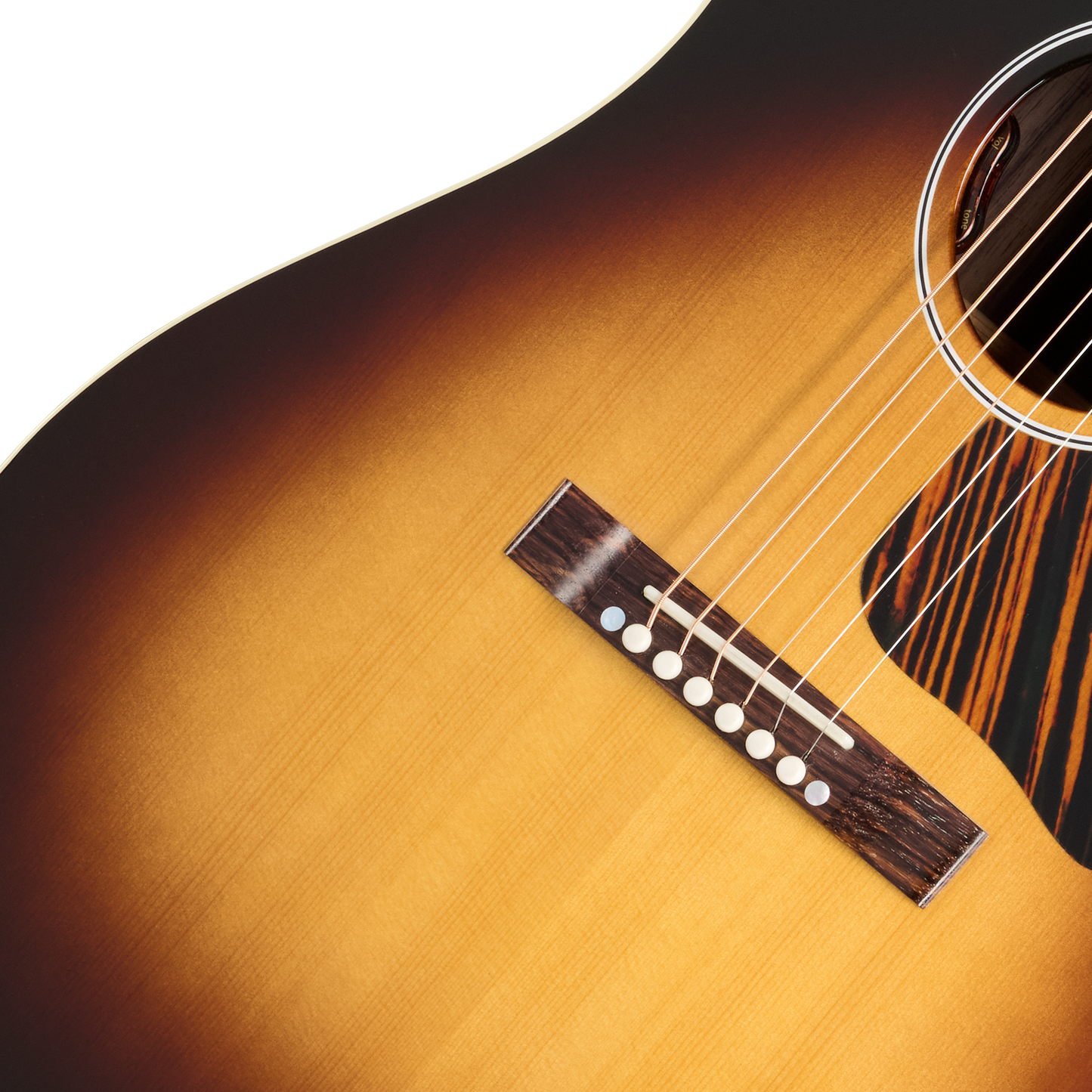 Gibson Advanced Jumbo Original, Vintage Sunburst Acoustic Guitar Gibson