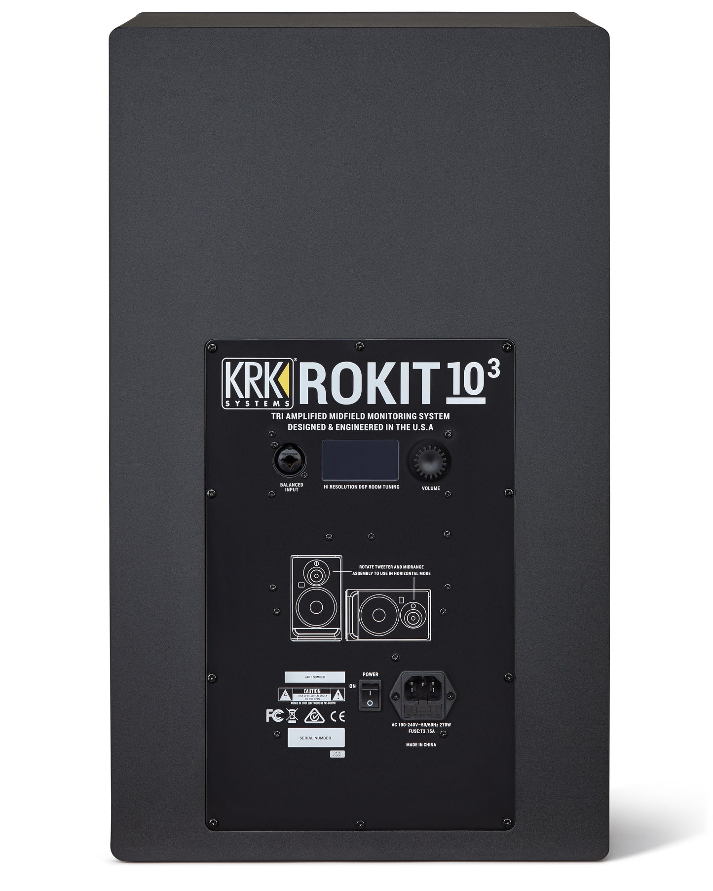 KRK ROKIT 10-3 G4, EU, Black Studio Monitors KRK