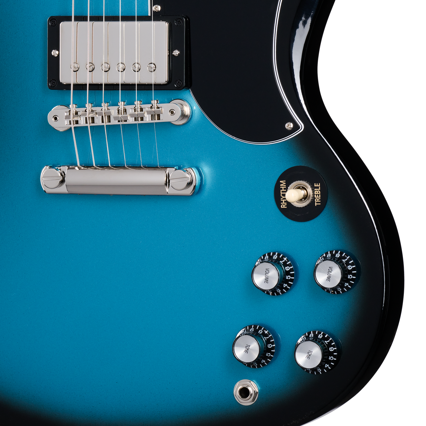 Gibson SG Standard ‘61 Custom Color, Pelham Blue Burst Electric Guitar Gibson