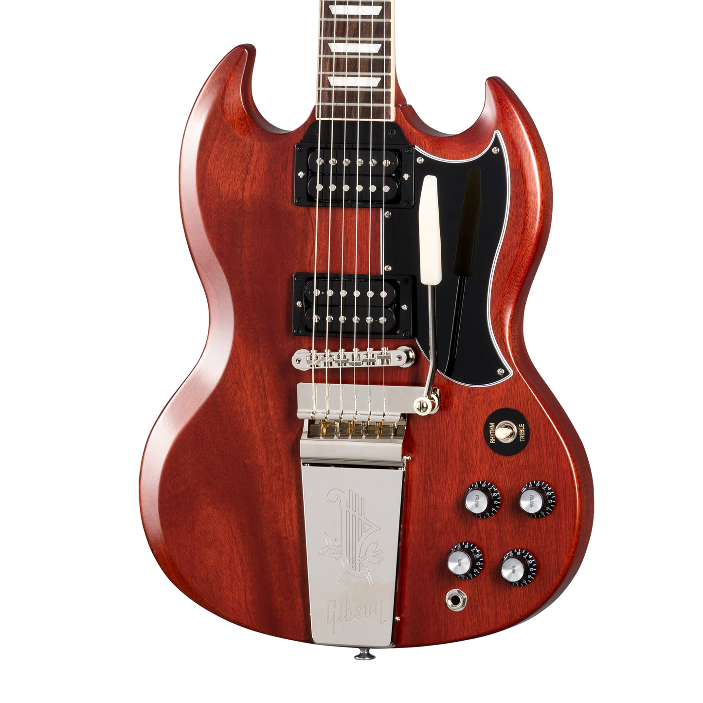 Gibson SG Standard '61 Faded Maestro Vibrola, Vintage Cherry Electric Guitar Gibson