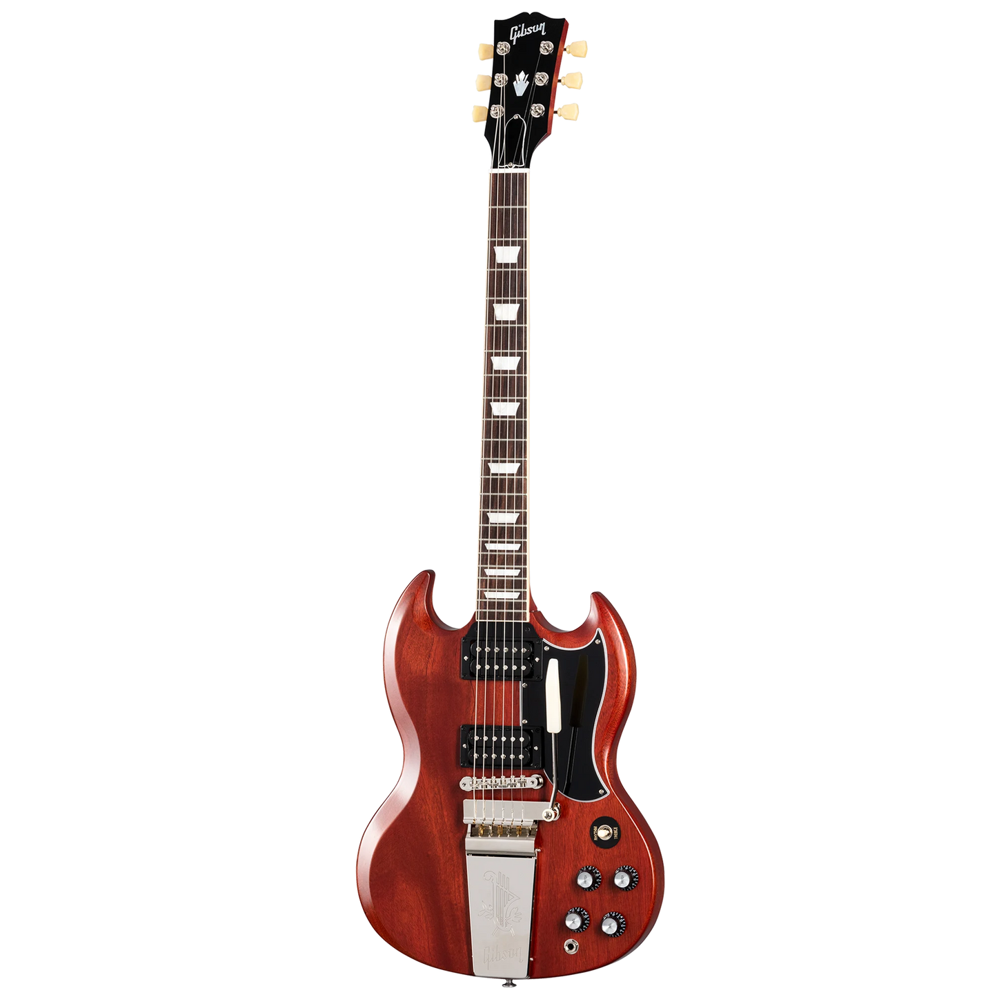 Gibson SG Standard '61 Faded Maestro Vibrola, Vintage Cherry Electric Guitar Gibson
