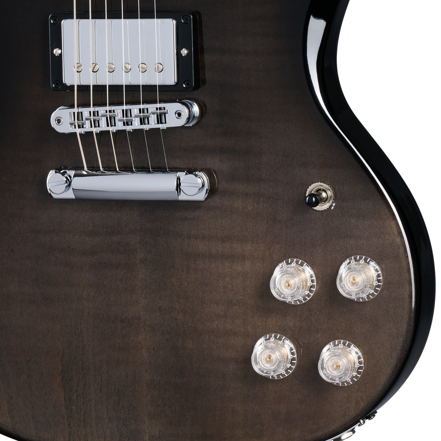 Gibson SG Modern, Trans Black Fade Electric Guitar Gibson