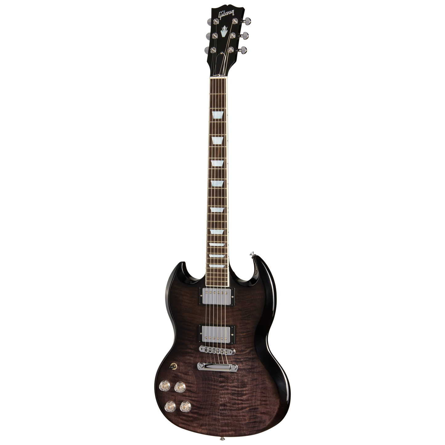 Gibson SG Modern, Left-Handed, Transparent Black Fade Electric Guitar Gibson