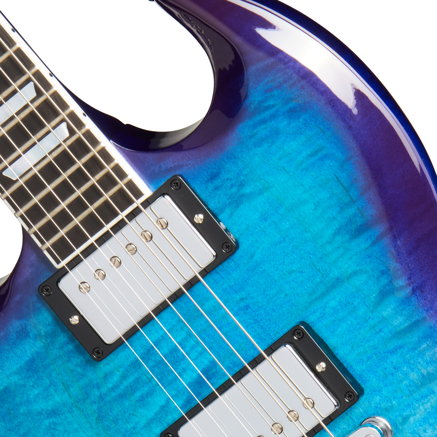 Gibson SG Modern, Left-Handed, Blueberry Fade Electric Guitar Gibson