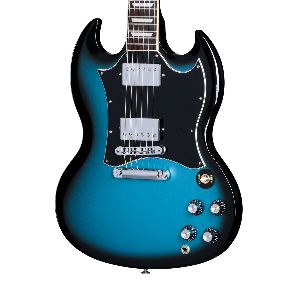 Gibson SG Standard Custom Color, Pelham Blue Burst Electric Guitar Gibson