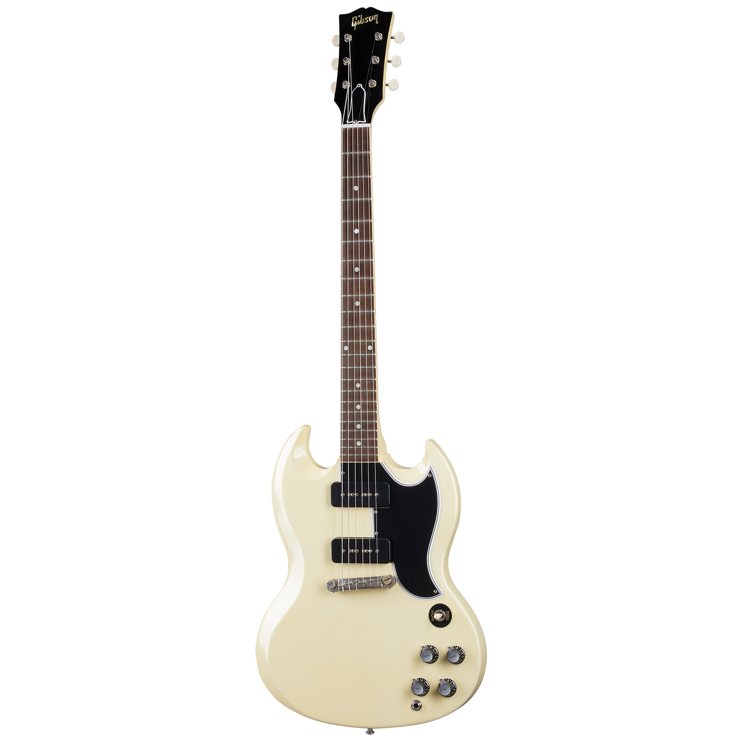 Gibson Custom 1963 SG Special Reissue, Ultra Light Aged, Classic White Electric Guitar Gibson Custom