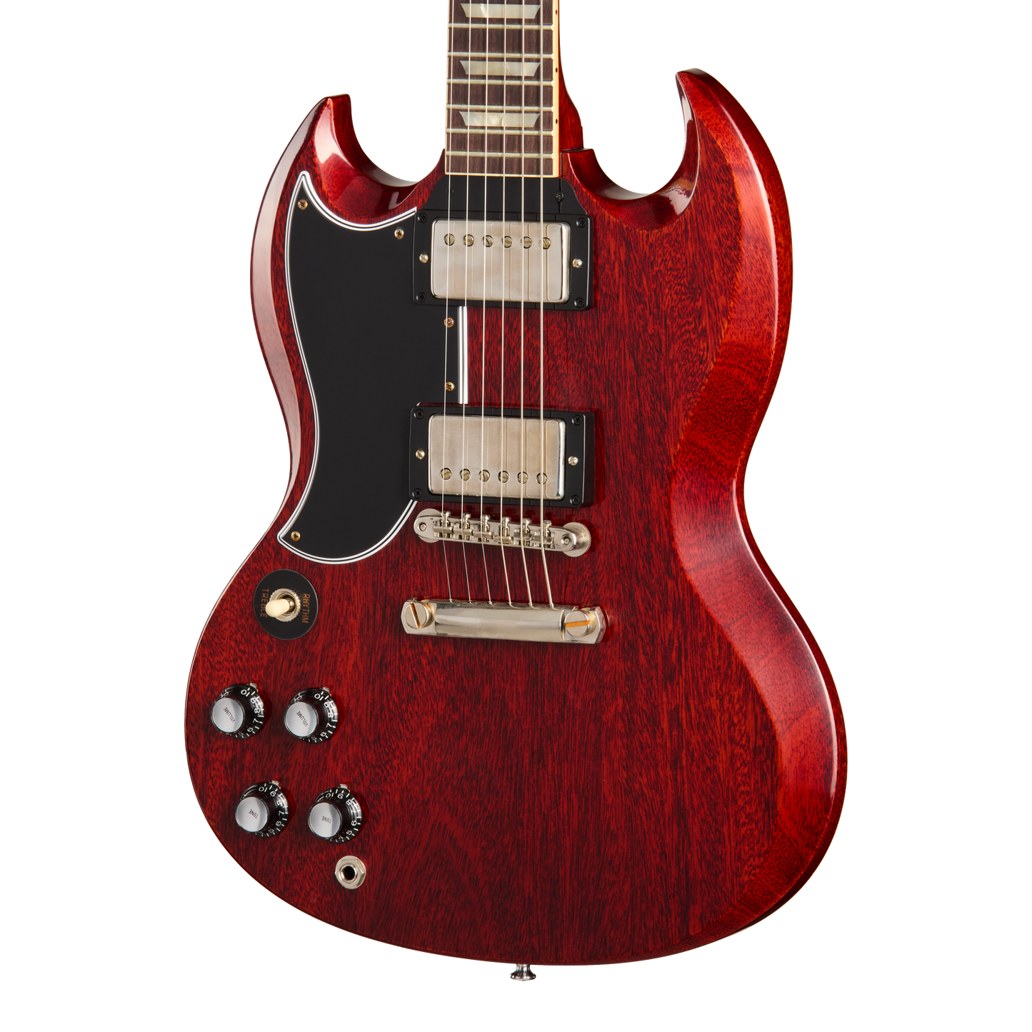 Gibson Custom 1961 Les Paul SG Standard Stop Bar, Left-Handed, Cherry Red Electric Guitar Gibson Custom