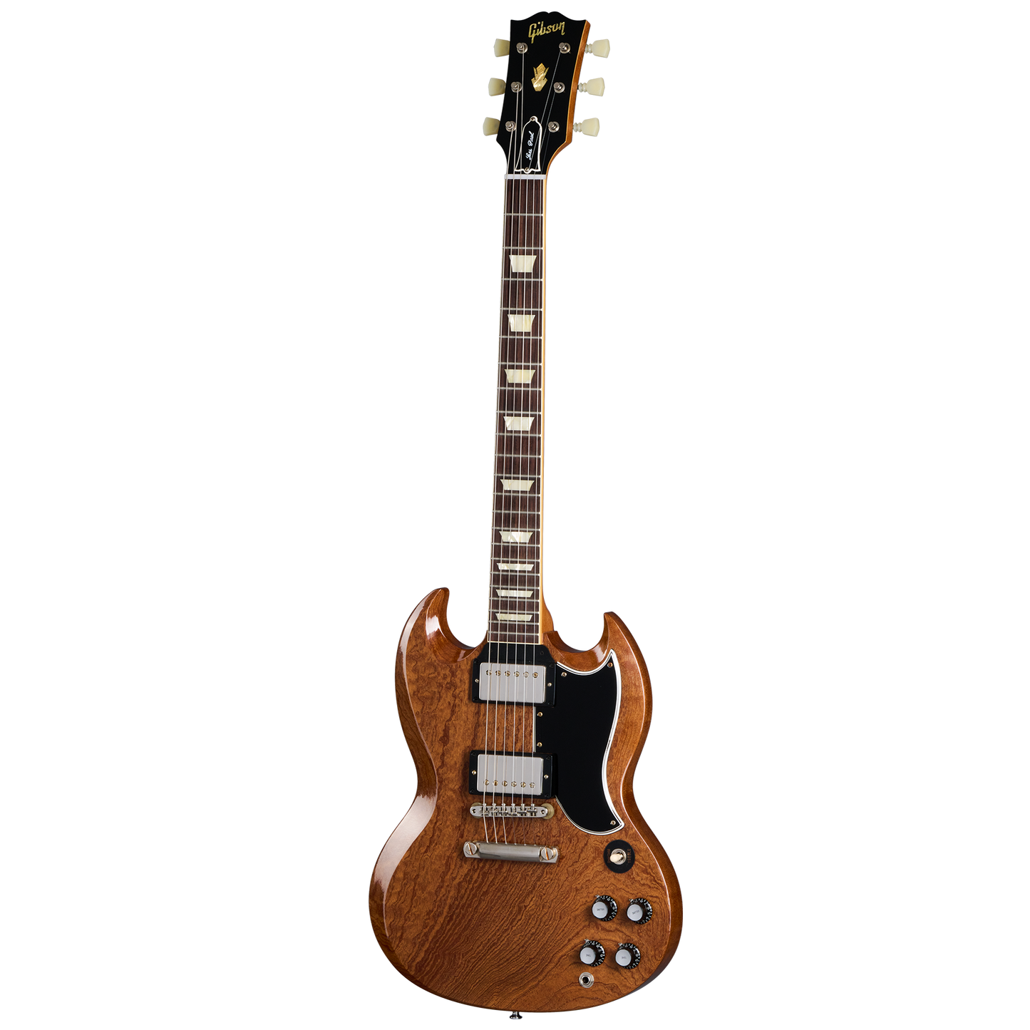 Gibson Custom 1961 Les Paul SG Standard Quilt Sapele, Ultra Light Aged, Natural, Exclusive Electric Guitar Gibson Custom
