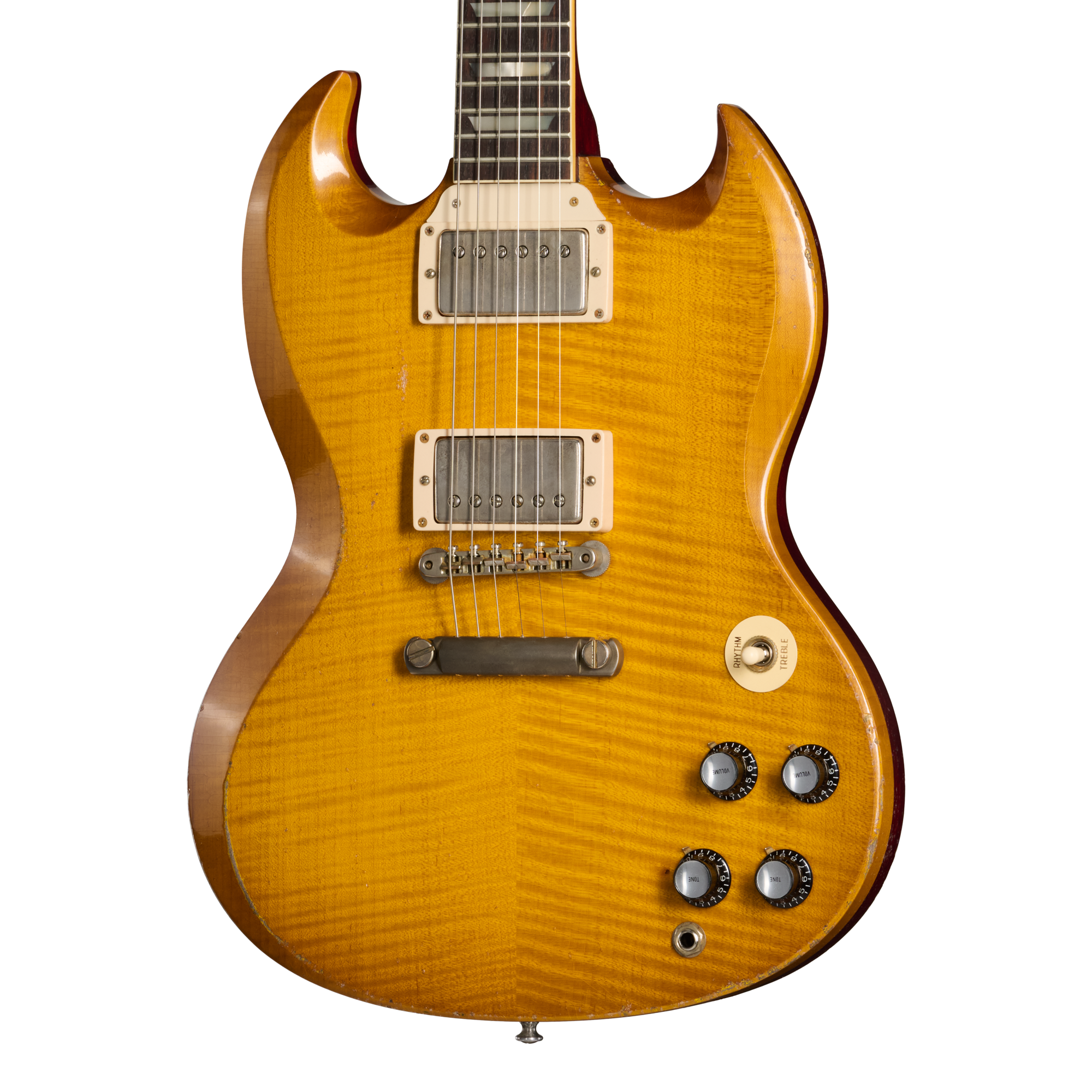 Gibson Custom 1961 Les Paul SG Standard Reissue with Figured Top, Ligh Gibson Custom 1961 Les Paul SG Standard Reissue with Figured Top, Ligh