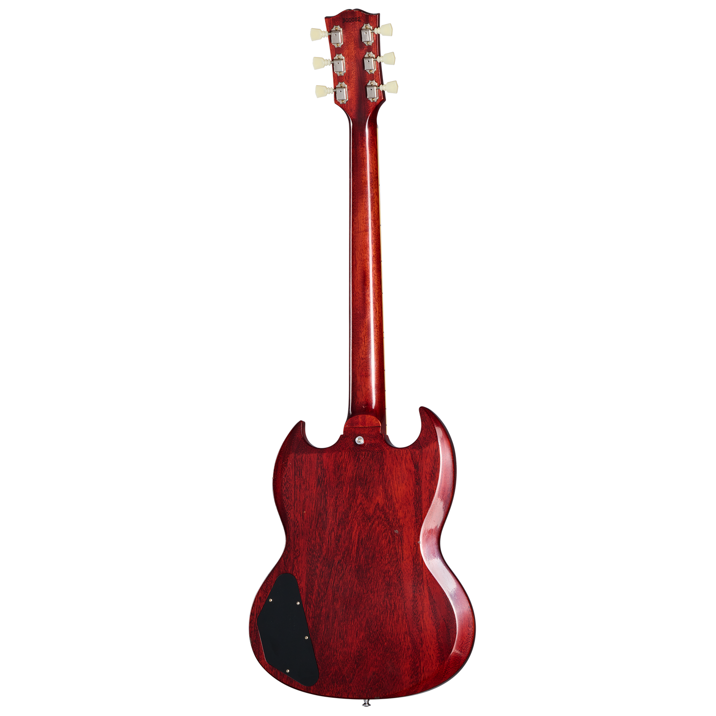 Gibson Custom 1962 Les Paul SG Standard with Ebony Block, Light Aged, Cherry, Exclusive Electric Guitar Gibson Custom