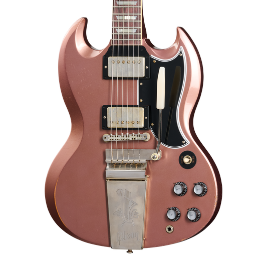 Gibson Custom 1964 SG Standard Reissue, Light Aged, Heather Poly Electric Guitar Gibson Custom