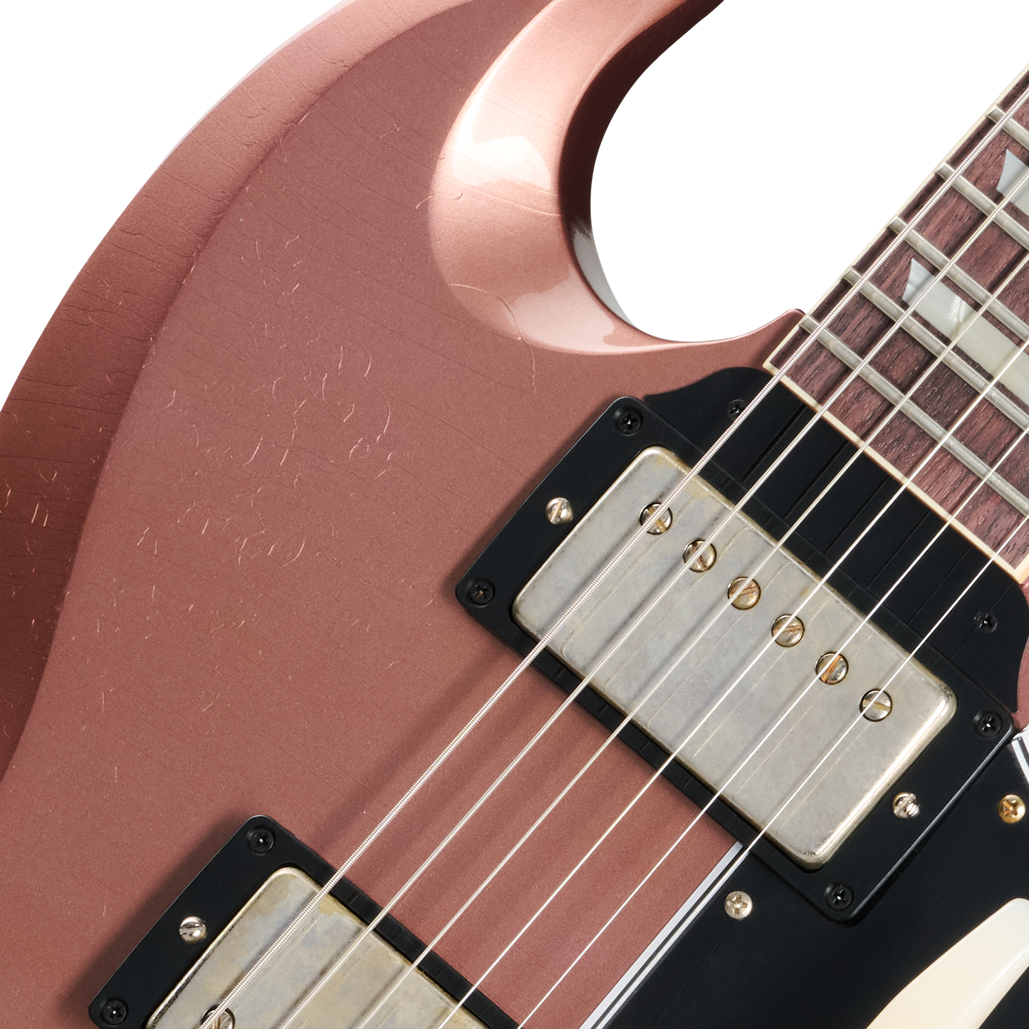 Gibson Custom 1964 SG Standard Reissue, Light Aged, Heather Poly Electric Guitar Gibson Custom