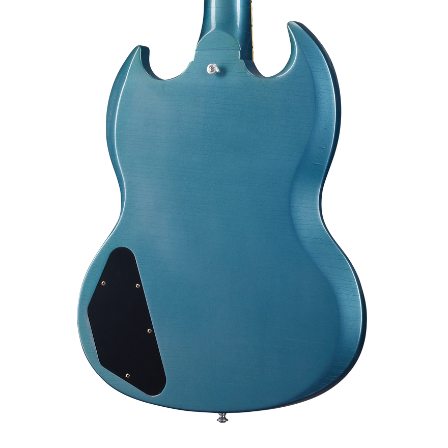 Gibson Custom 1964 SG Standard Reissue with Maestro, Ultra Light Aged, Pelham Blue Electric Guitar Gibson Custom