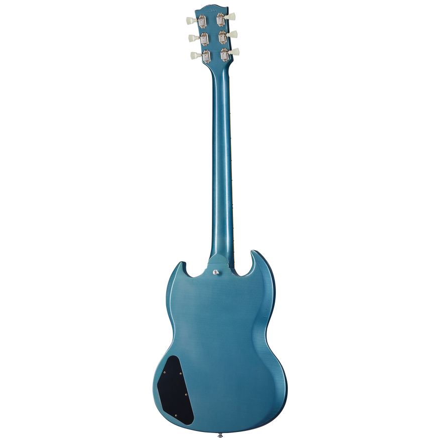 Gibson Custom 1964 SG Standard Reissue with Maestro, Ultra Light Aged, Pelham Blue Electric Guitar Gibson Custom