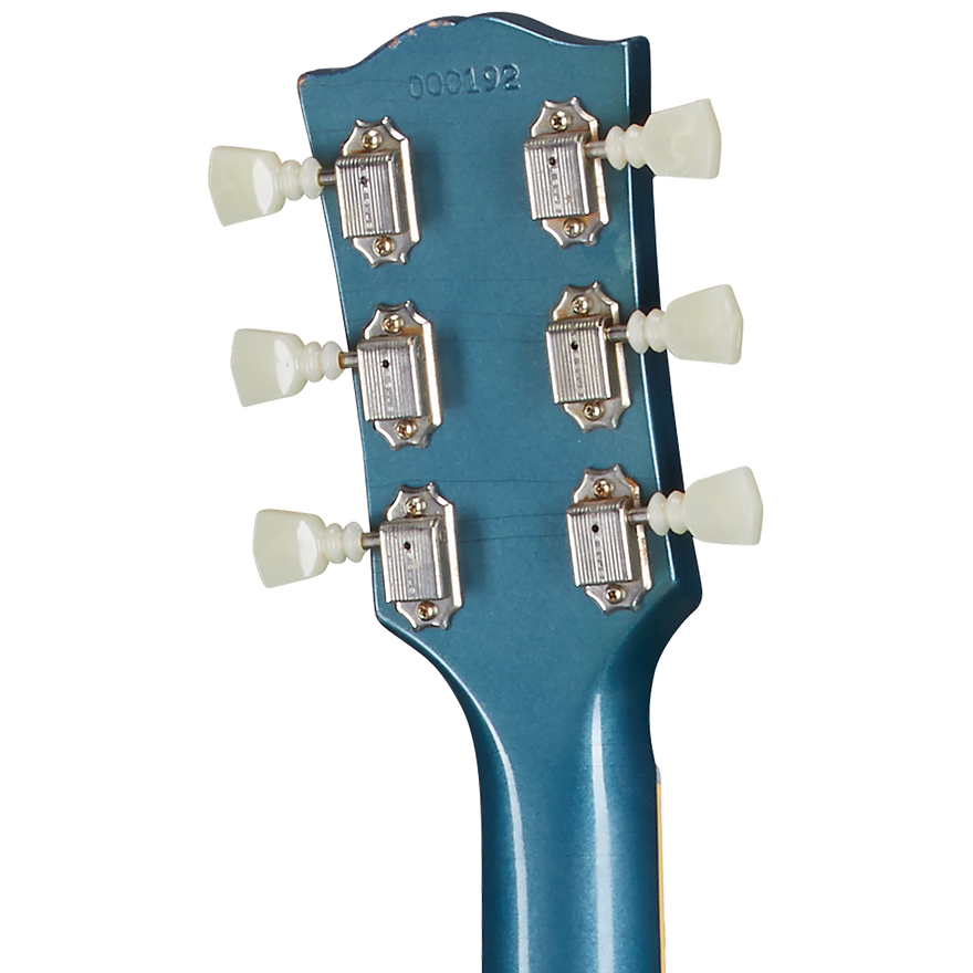 Gibson Custom 1964 SG Standard Reissue with Maestro, Ultra Light Aged, Pelham Blue Electric Guitar Gibson Custom