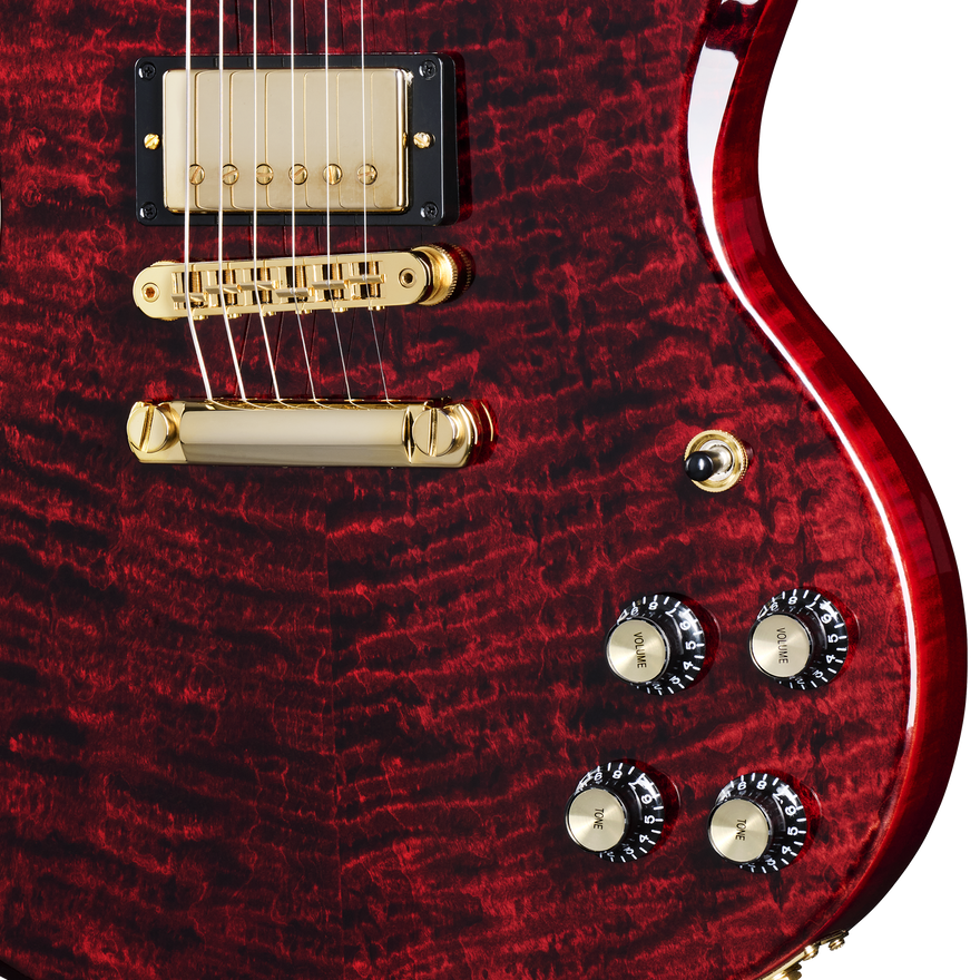 Gibson SG Supreme, Wine Red Electric Guitar Gibson
