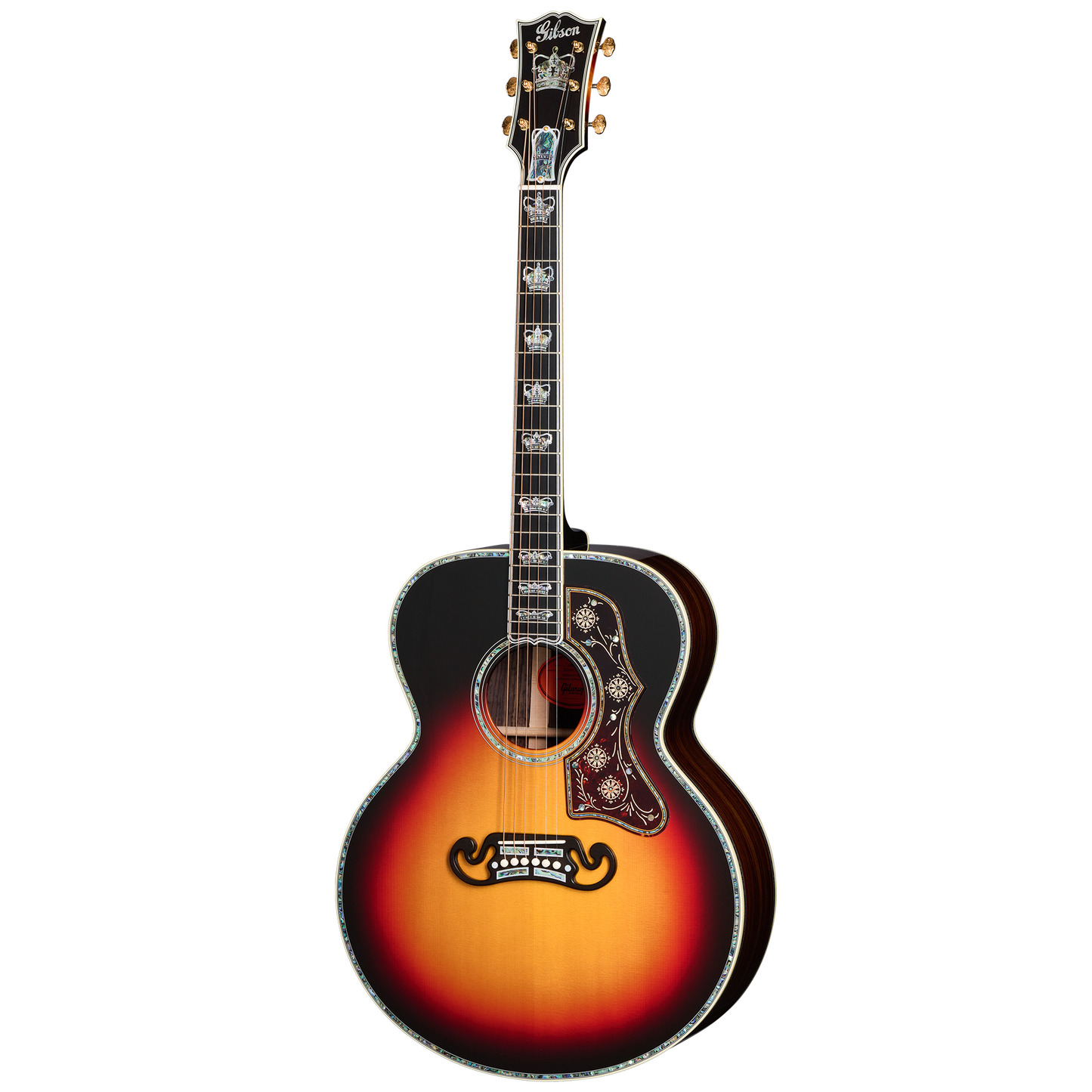 Gibson Custom SJ-200 Monarch Rosewood, Tri-Burst Acoustic Guitar Gibson Custom