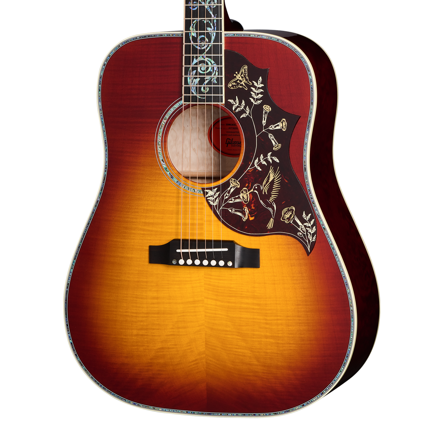 Gibson Custom Hummingbird Ultima, Autumnburst Acoustic Guitar Gibson Custom