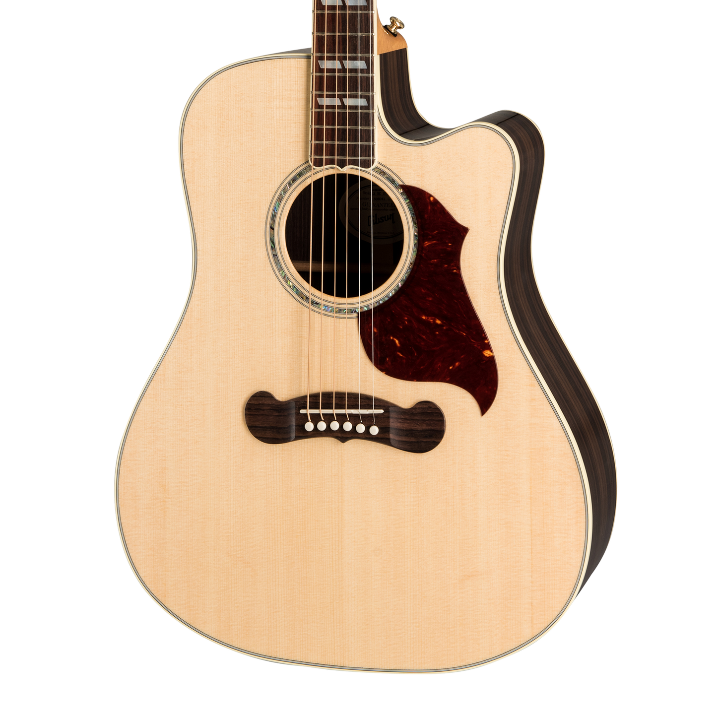 Gibson Songwriter Standard EC Rosewood, Left-Handed, Antique Natural Acoustic Guitar Gibson