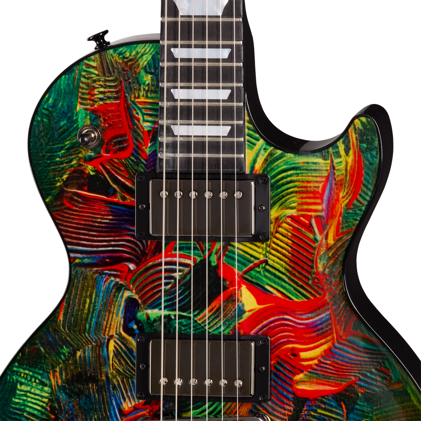 Gibson Serj Tankian “Foundations” Les Paul Modern, Custom Artwork Sublimation, Exclusive Electric Guitar Gibson