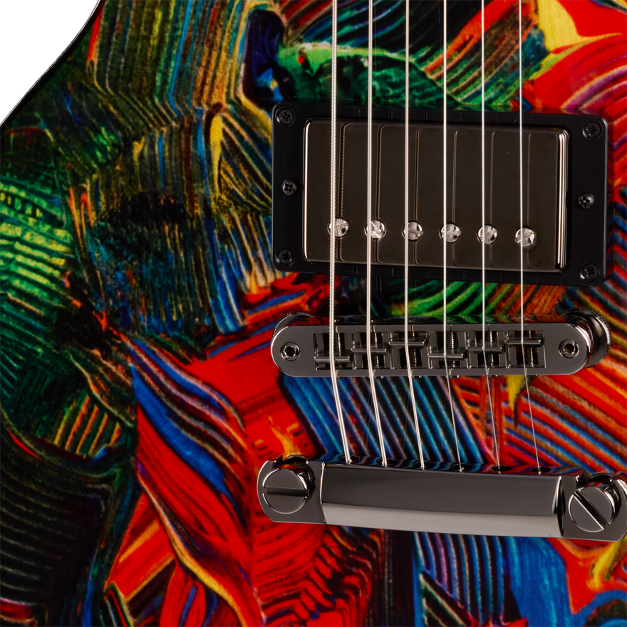 Gibson Serj Tankian “Foundations” Les Paul Modern, Custom Artwork Sublimation, Exclusive Electric Guitar Gibson